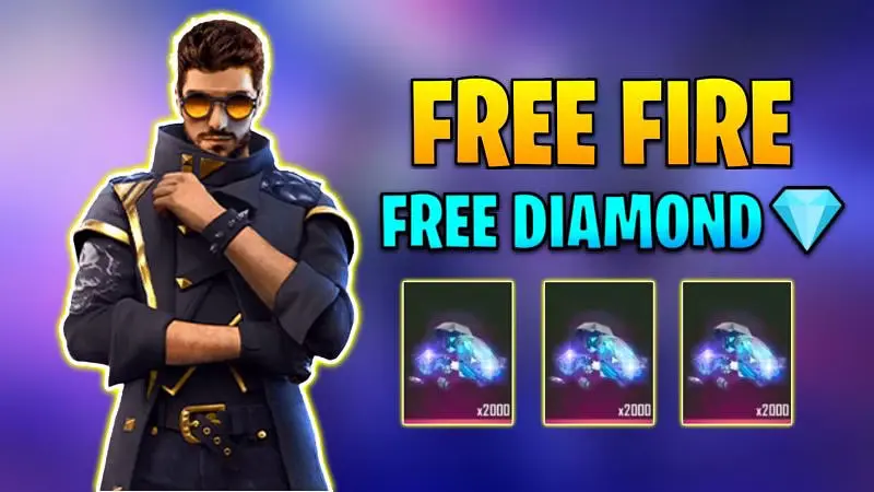 Free Fire 100 diamonds with instant code delivery by email